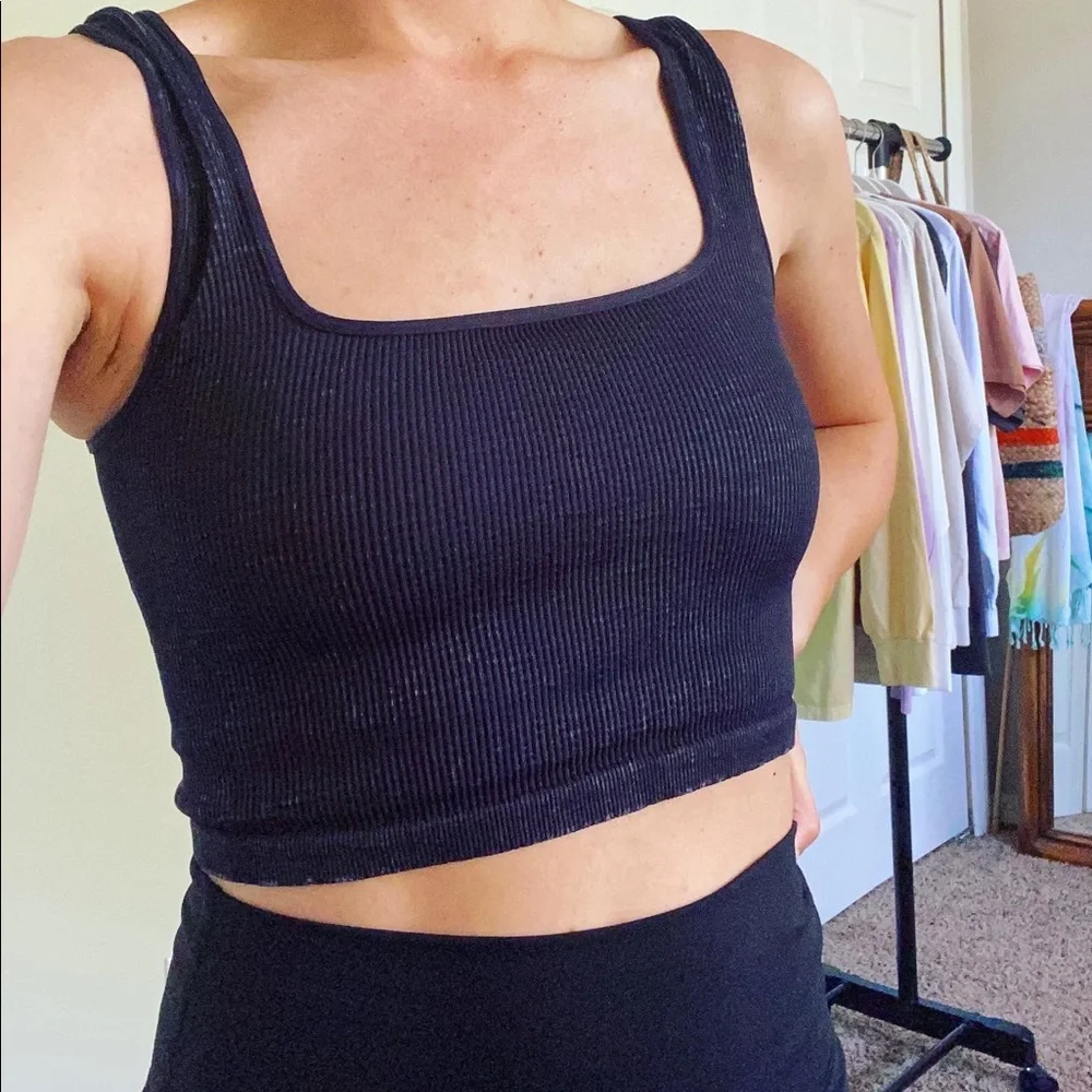 Bundle for Discount Grey Free People Cropped Tank - Picture 1 of 4